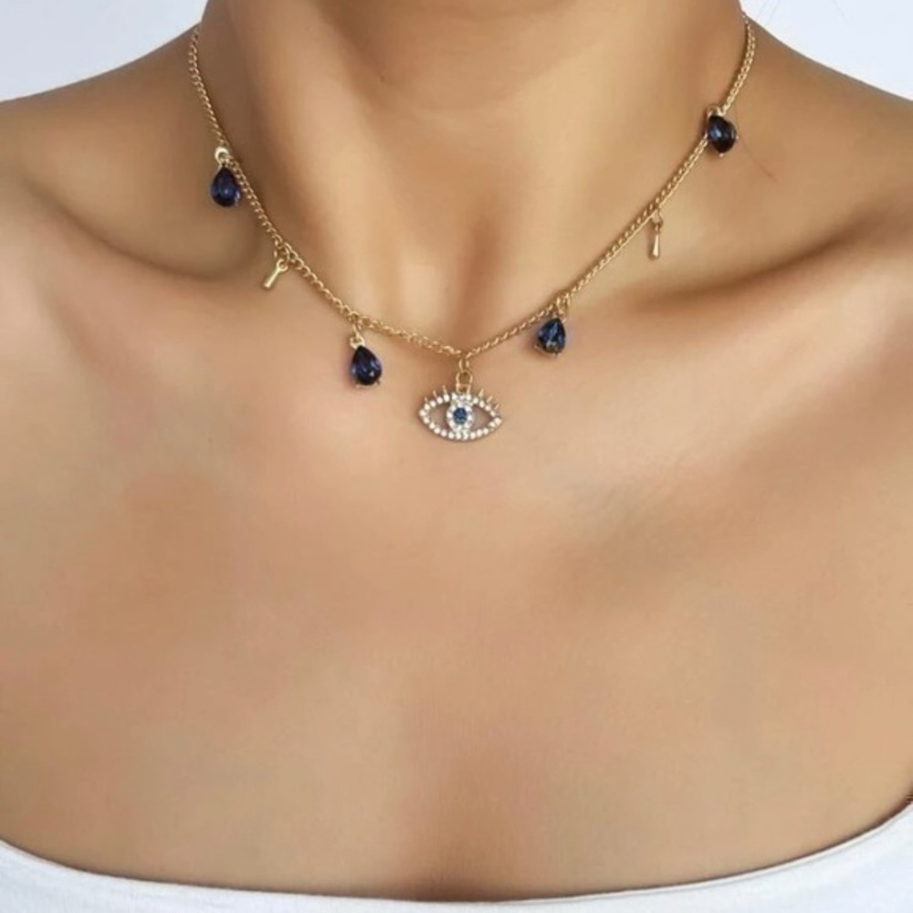 Evil Eye Necklace - Picture 1 of 4